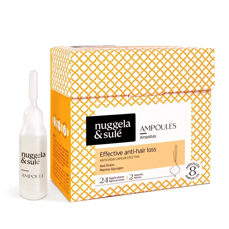 Nuggela & Sulé Ampollas Anticaída , 8 x 10 ml