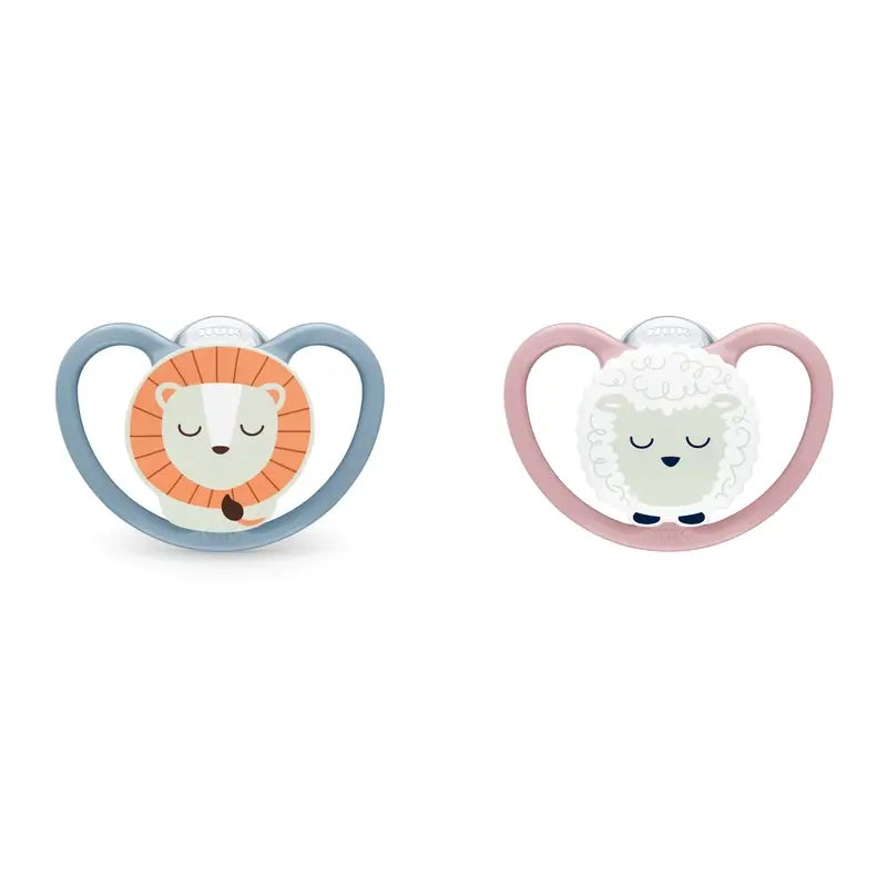 Nuk Chupete Nuk Space Night 18-36 Silicona 1Ud.