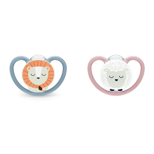 Nuk Chupete Nuk Space Night 18-36 Silicona 1Ud.