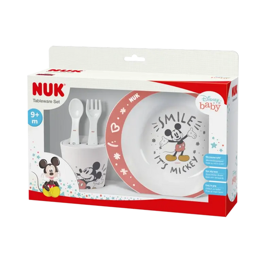 Nuk Set Vajilla Mickey Mouse 9M+