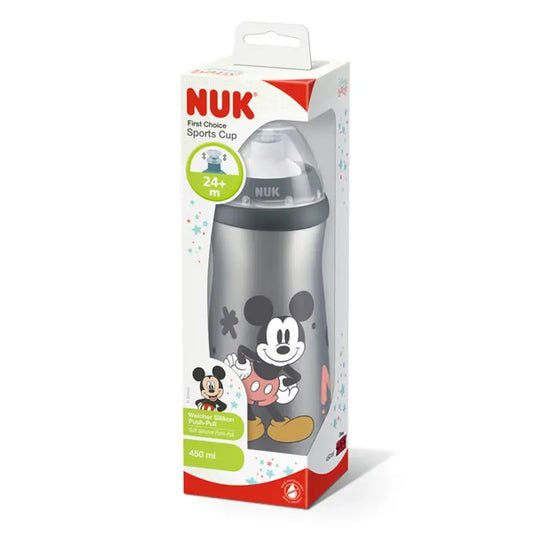 Nuk Sports Cup Mickey Mouse 24M+ Silicona , 450 ml