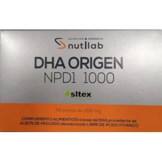 Nutilab Dha Origen Npd1 1000 Blister 60Perlas.