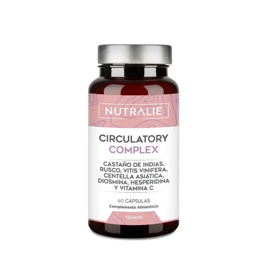 Nutralie Circulatory Complex Con Diosmina + Hesperidina, 60 cápsulas