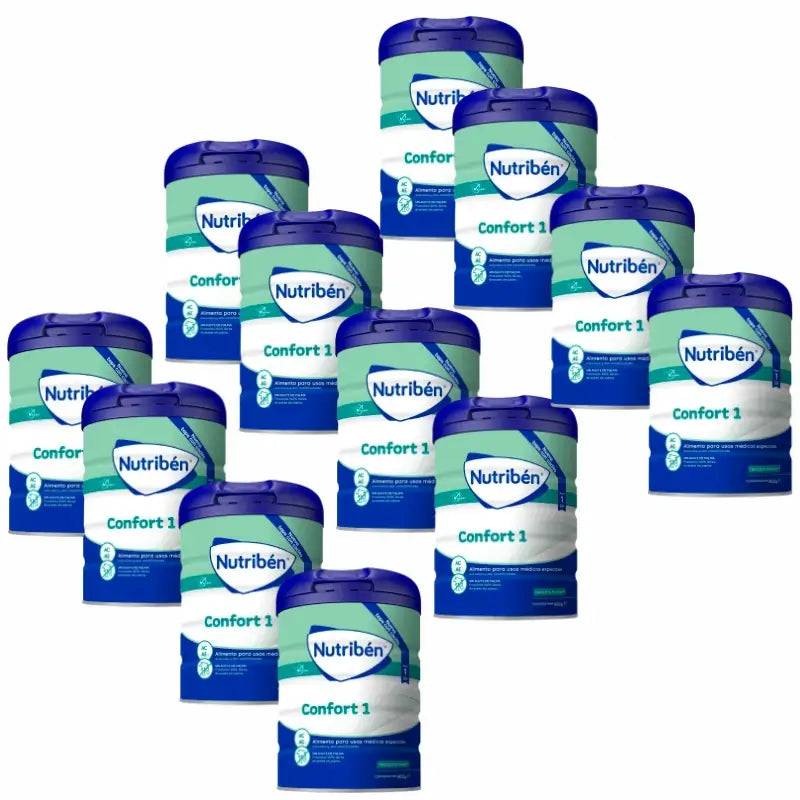 Nutribén Confort 1 Leche Inicio, 12 x 800 gr