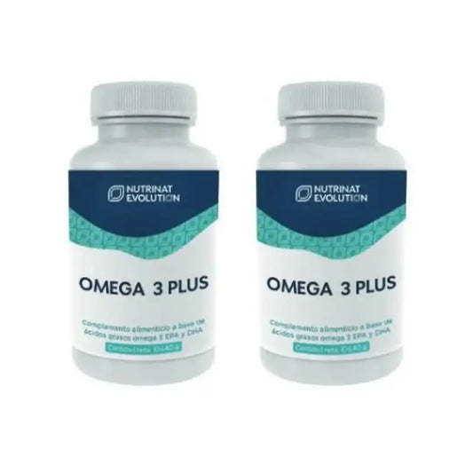 Nutrinat Evolution Omega 3 Plus, 2X60 Cápsulas