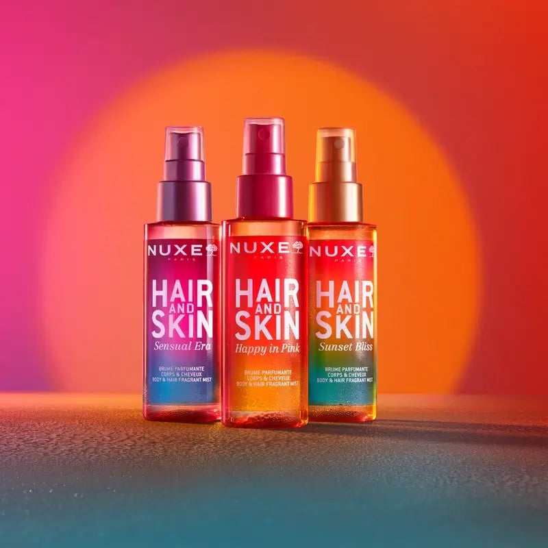 Nuxe Hair & Skin Happy In Pink Bruma Perfumada Cuerpo Y Cabello , 100 ml