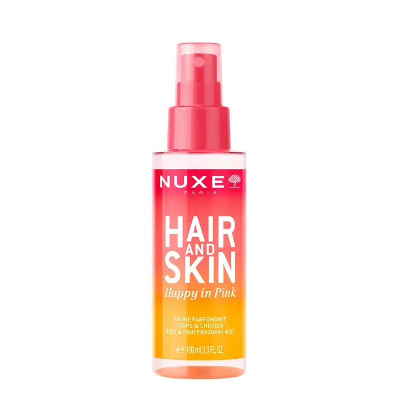 Nuxe Hair & Skin Happy In Pink Bruma Perfumada Cuerpo Y Cabello , 100 ml