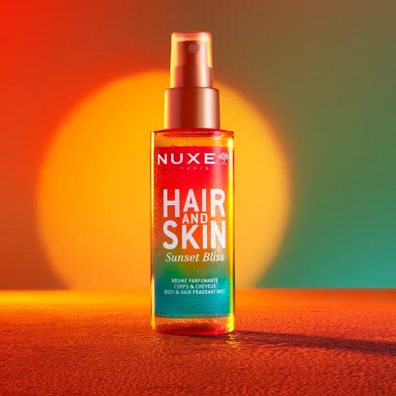 Nuxe Hair & Skin Sunset Bliss Bruma Perfumada Cuerpo Y Cabello , 100 ml