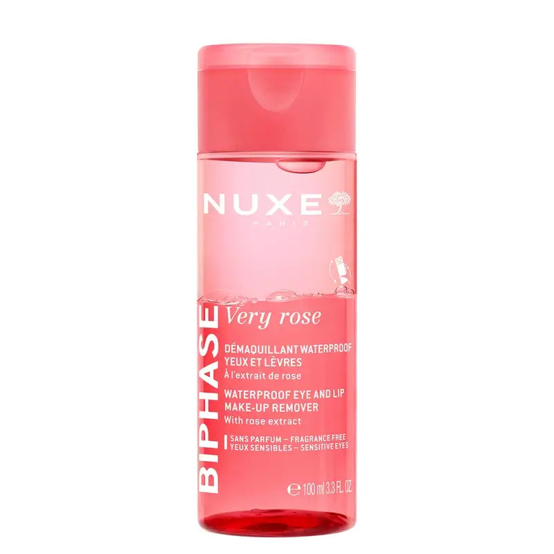 Nuxe Merveillance Lift Very Rose Desmaquillante Waterproof Ojos Y Labios , 100 ml