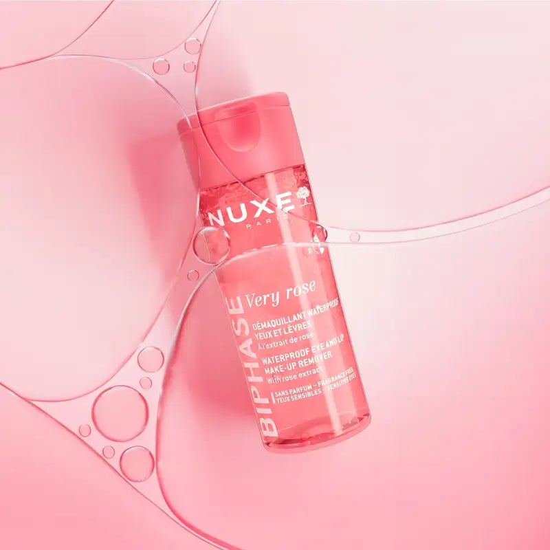 Nuxe Merveillance Lift Very Rose Desmaquillante Waterproof Ojos Y Labios , 100 ml