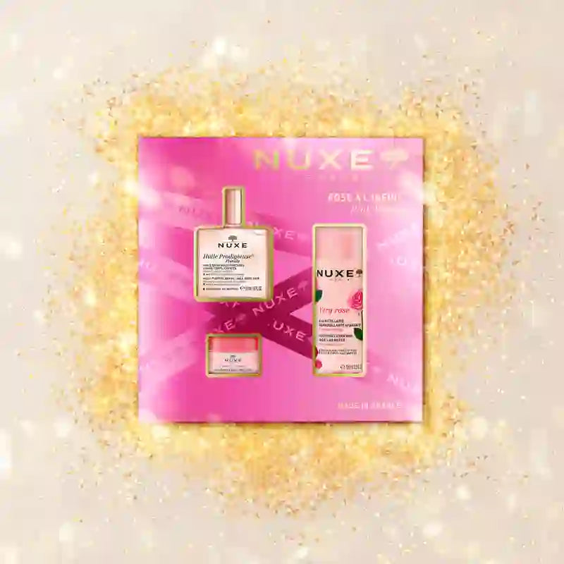 Nuxe Multi-Ranges Cofre Regalo Best Seller Floral Huile Prodigieuse + Agua Micelar + Bálsamo