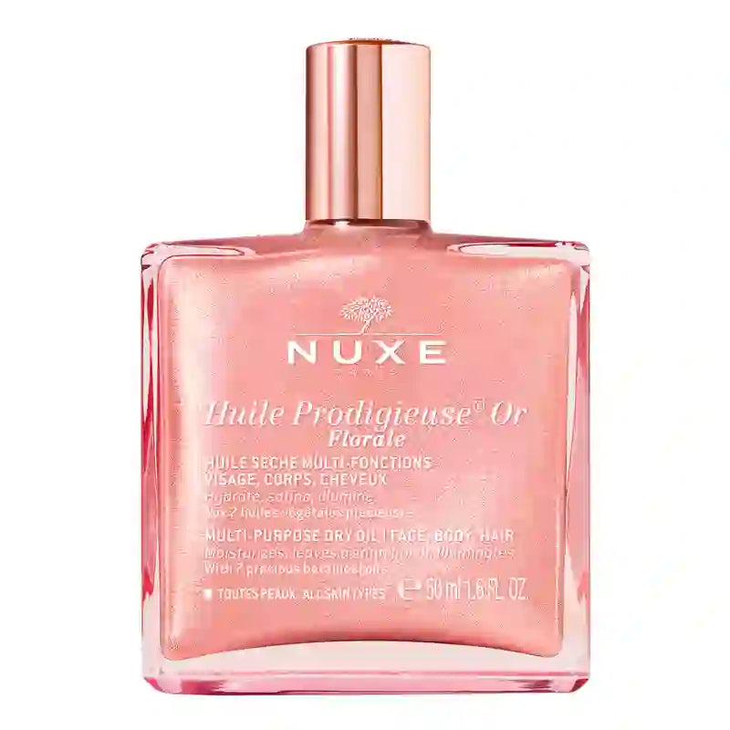 Nuxe Multi-Ranges Cofre Regalo Glow Infinito Rosa Very Rose Serum Labial + Huile Prod Floral Or + Huile Prod Floral