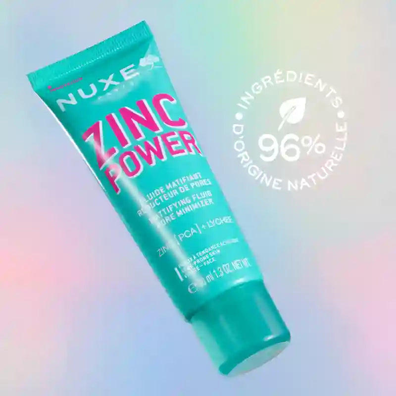 Nuxe Zinc Power Fluido Matificante Anti-Imperfecciones , 40 ml