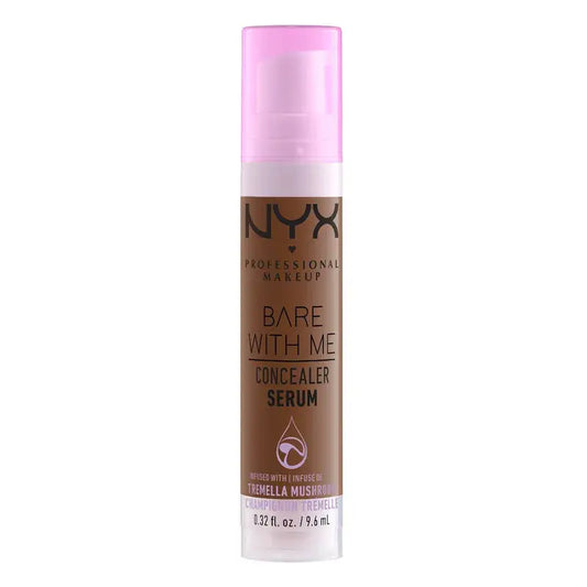 Nyx Bare With Me Serum Concealer, Tono Rich. Fórmula Vegana. , 9,6 ml