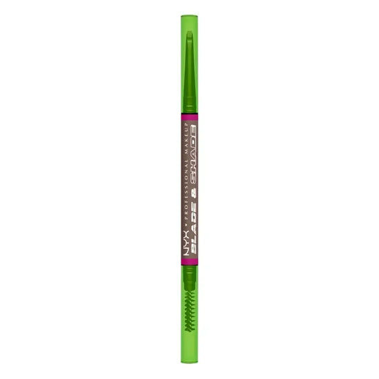 Nyx Blade & Shade De Lápiz De Cejas De Doble Punta, Cool Ash Brown 03 , 0,06 gr