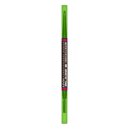 Nyx Blade & Shade Lápiz De Cejas De Doble Punta, Ash Brown 07 , 0,06 gr