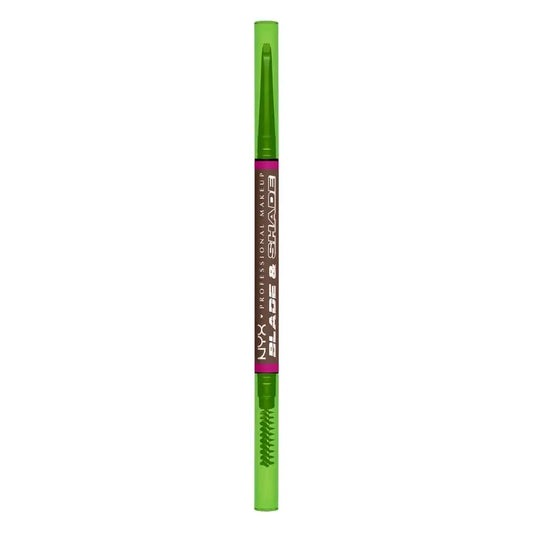 Nyx Blade & Shade Lápiz De Cejas De Doble Punta, Brunette 09 , 0,06 gr