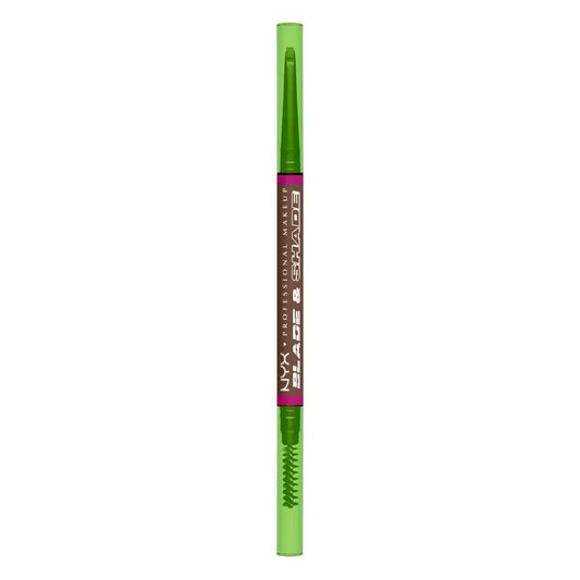 Nyx Blade & Shade Lápiz De Cejas De Doble Punta, Chocolate 08 , 0,06 gr
