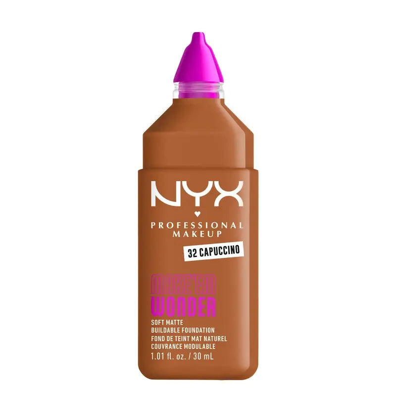 Nyx Cosmetics Make Em Wonder Fdt Capuccino, 30 ml