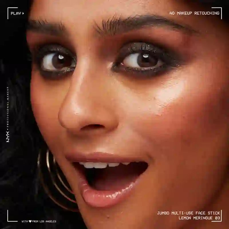 Nyx Jumbo Stick Facial Multiusos. Tono Jumbo Lemon Meringue , 2,7 gr