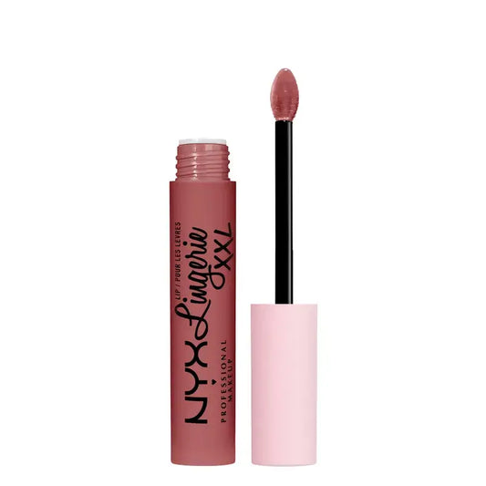 Nyx Labial Líquido Lip Lingerei Xxl Larga Duración 100% Cobertura Mate 16H. Tono Stripped , 4 ml