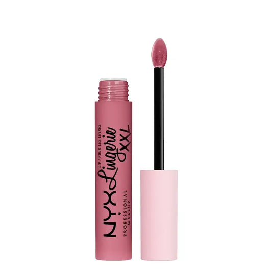Nyx Labial Líquido Lip Lingerei Xxl Larga Duración, Mate 16H . Tono Maxx Out , 4 ml