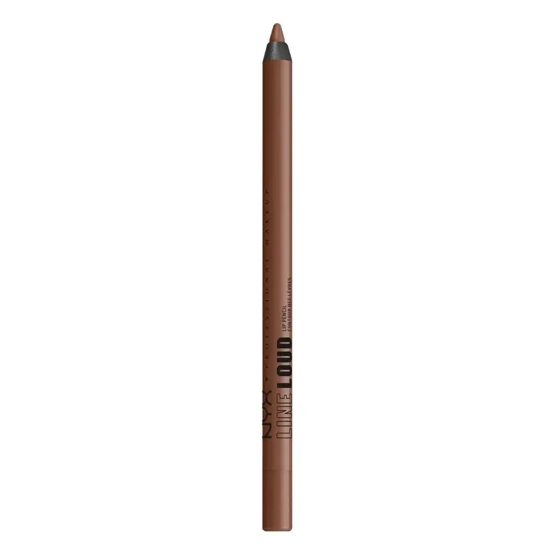 Nyx Line Loud Lápiz De Labios, Larga Duración, + Definidos, + Gruesos, Total Baller 07 , 1,2 gr
