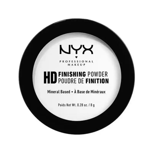 Nyx Polvos High Definition Finishing Powder Tono 1 Banana Ideal Para Fijar El Maquillaje Color Translúcidos , 8 gr