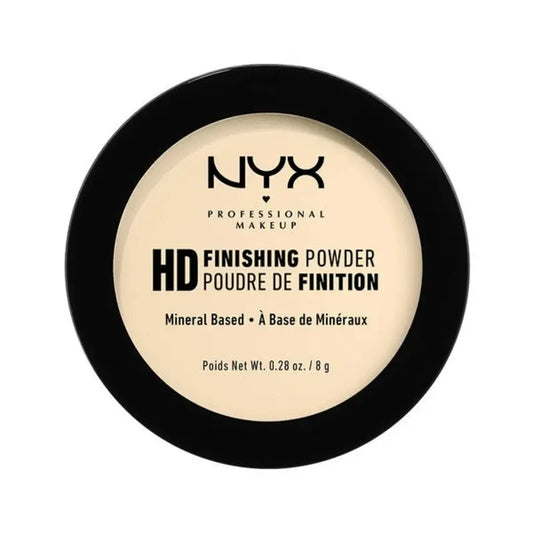 Nyx Polvos Matificantes High Definition Tono 02 Banana , 8 gr