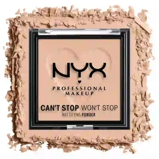 Nyx Polvos Matificantes Profesionales Can´T Stop Won´T Stop. , 6 gr
