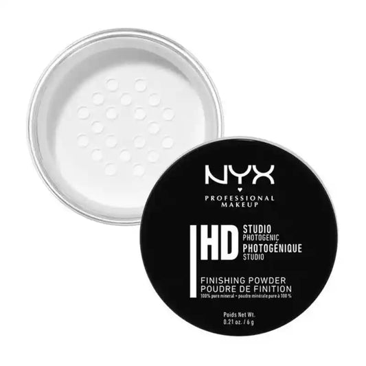 Nyx Polvos Minerales Fijadores Studio Finishing Powder Polvos Tránslucidos Para Fijar El Maquillaje , 6 gr