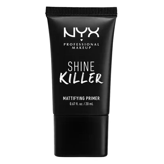 Nyx Primer Shine Killer, Matiza Los Brillos Para Pieles Con Tendencia Grasa Vegana Translucido , 20 ml