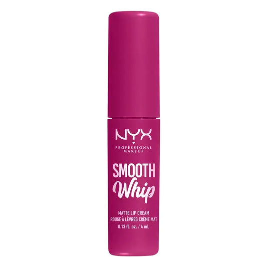 Nyx Smooth Whip Matte Lip Cream, Labial Líquido Cremoso, Mate, Tono Bday Frosting 09 , 4 ml