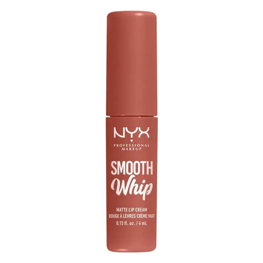 Nyx Smooth Whip Matte Lip Cream, Labial Líquido Cremoso, Mate, Tono Kitty Belly , 4 ml