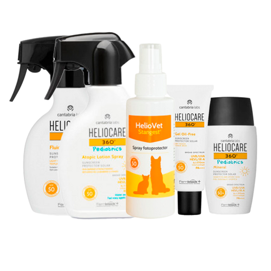 Pack Familiar Solares HELIOCARE , HELIOVET