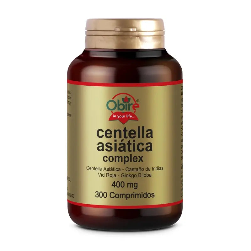 Obire Centella Asiatica (Complex) 400 Mg. 300 Comprimidos