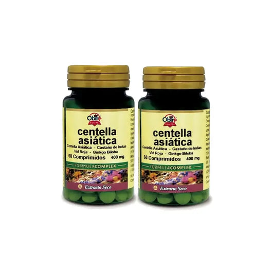 Obire Centella Asiatica Complex , Pack 2 x 60 comprimidos