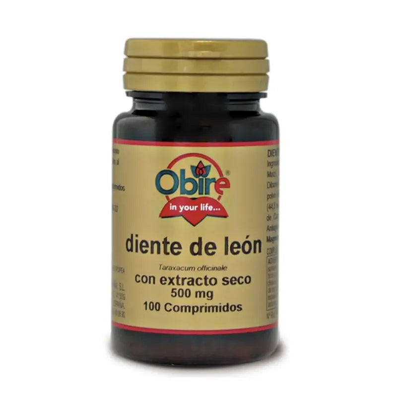 Obire Diente De Leon Extracto Seco Obire, 100 Comp