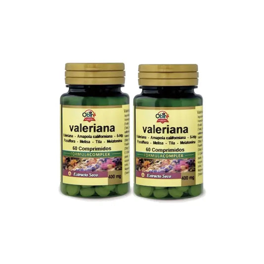 Obire Valeriana Complex , Pack 2 x 60 comprimidos