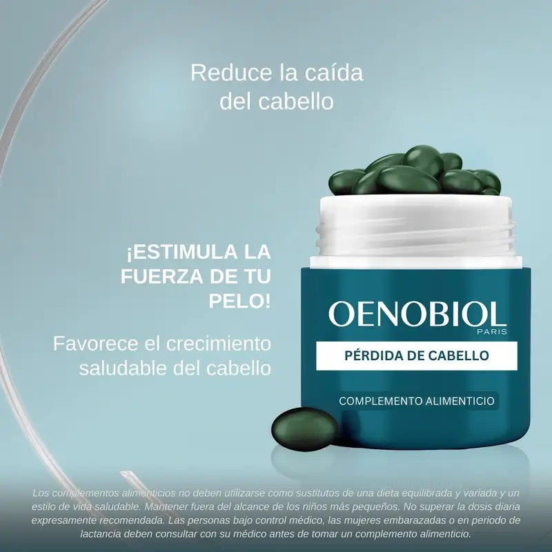 Oenobiol Perdida De Cabello 60 Cápsulas