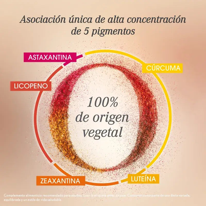 Oenobiol Perfect Bronze Autobronceador Brillo Dorado, 30 caps