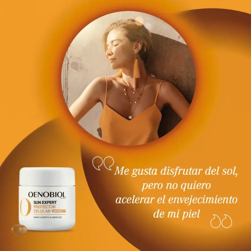 Oenobiol Solaire Intensif Antiedad 30 Cápsulas