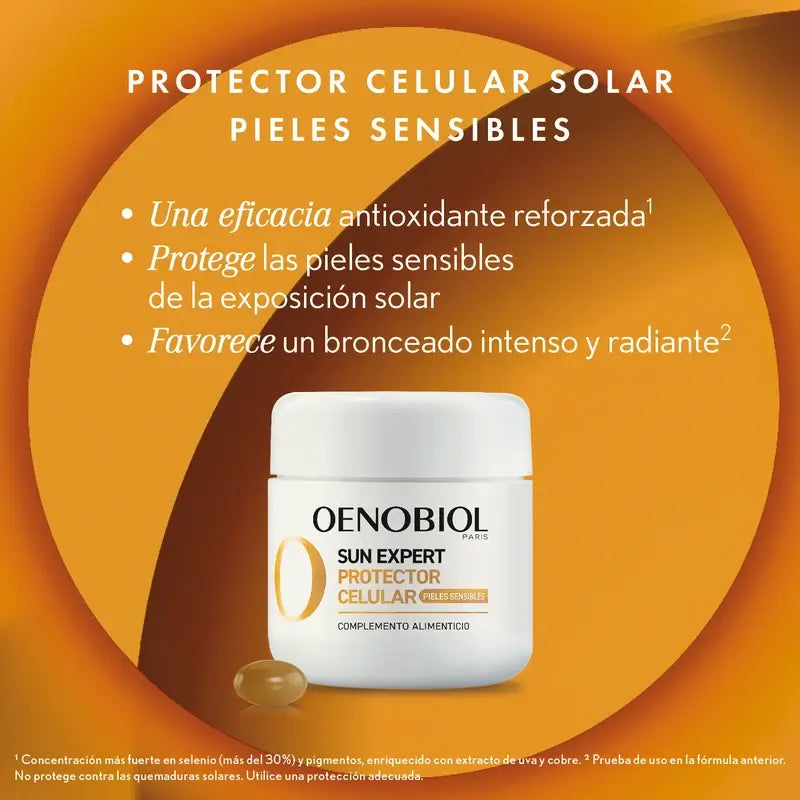 Oenobiol Solaire Intensif Nutriprotección 30 cápsulas