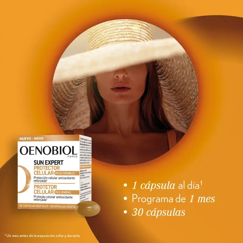 Oenobiol Solaire Intensif Nutriprotección 30 cápsulas