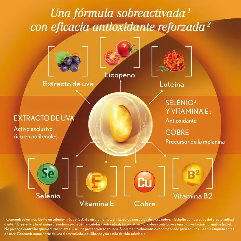 Oenobiol Solaire Intensif Nutriprotección 30 cápsulas