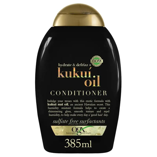 OGX Acondicionador Aceite de Kukuí Antiencrespamiento, 385 ml