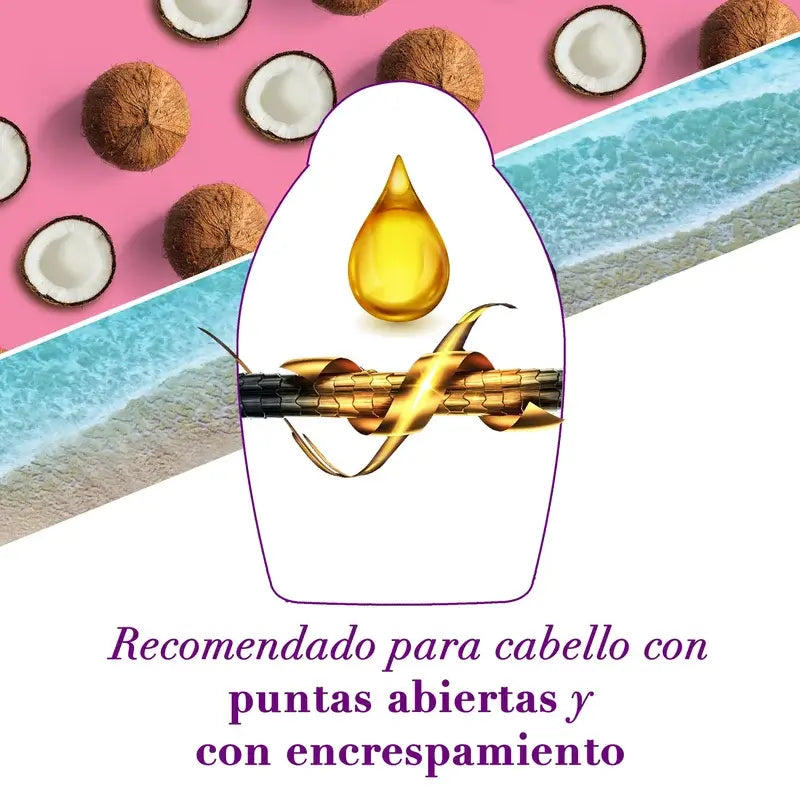 OGX Acondicionador Coconut Miracle Oil Extra Strength, Repara y Revive, Cabellos Dañados, 385 ml