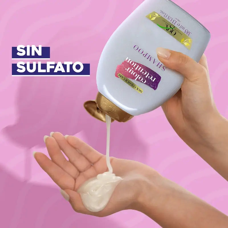 Ogx Champú Retencion De Color, 385 ml