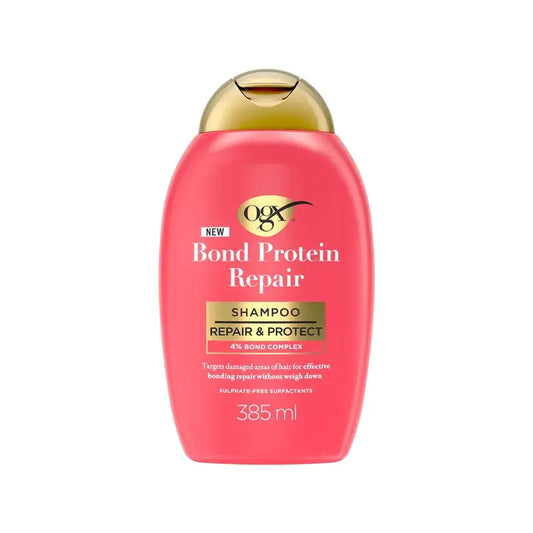 Ogx Bond Repair Shampoo, Champú Reparador, Sin Sulfatos Para El Pelo, 385 Ml