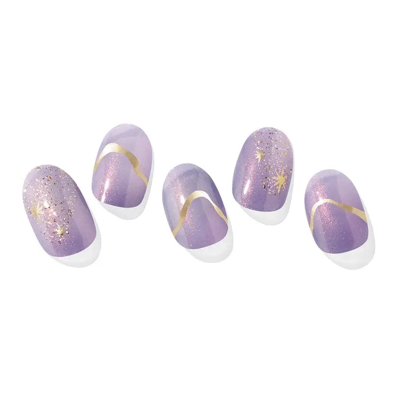 Ohora Uñas De Gel- Twinkle Night, 30 unidades
